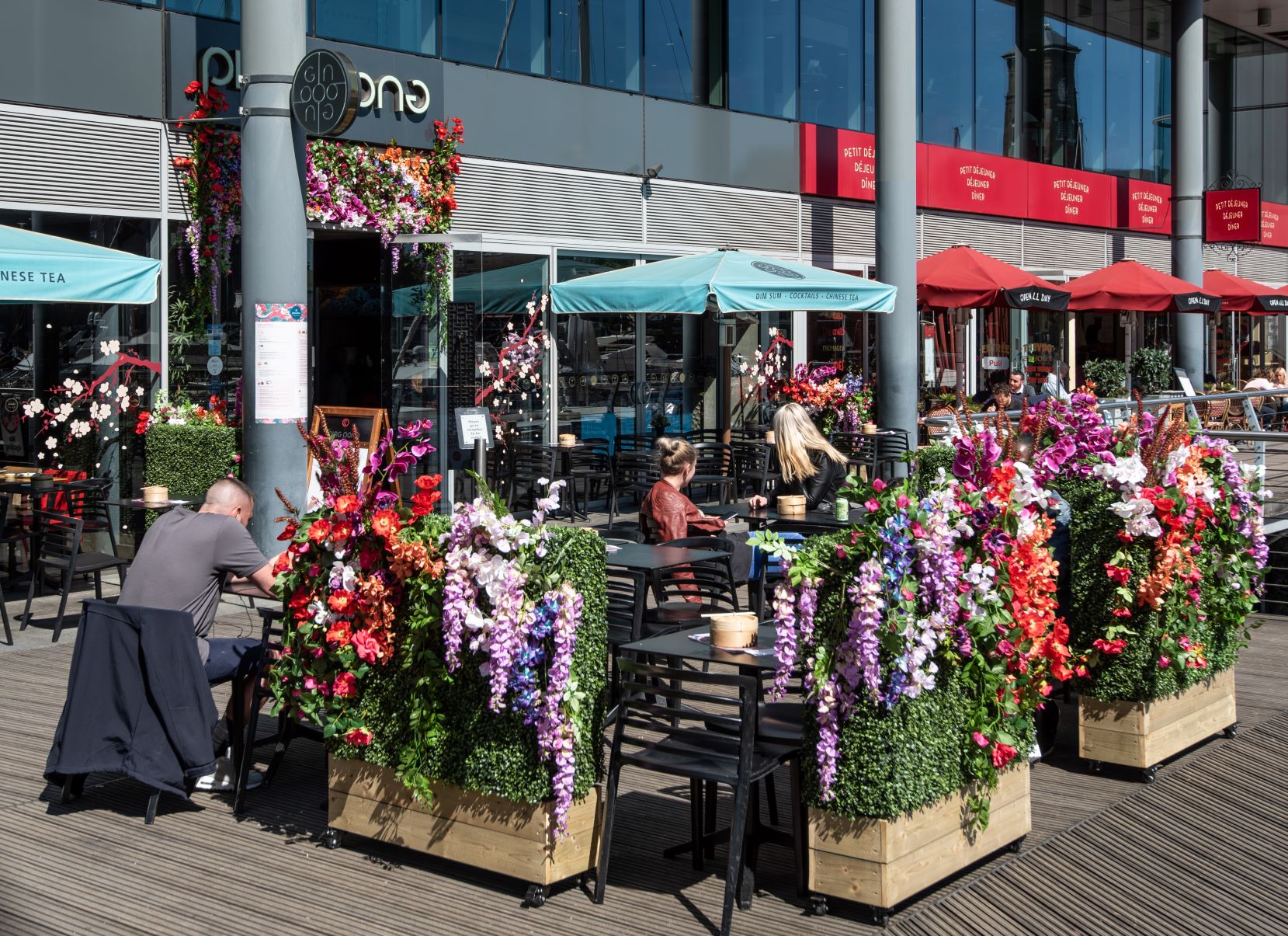 Ping Pong St Katharine Docks London