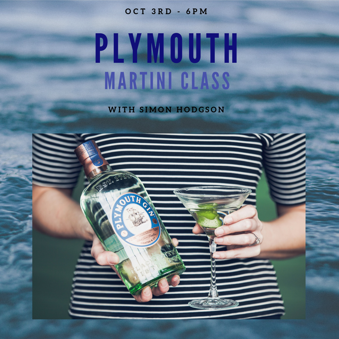 Plymouth Gin Masterclass City of London, London Drinks Tasting