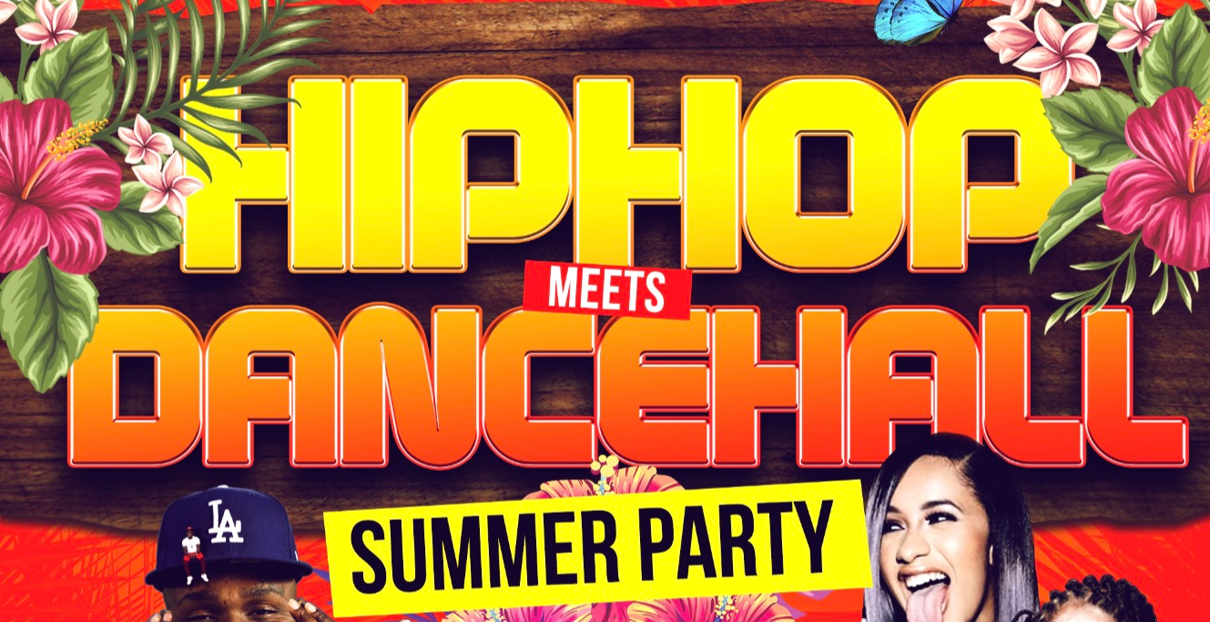 HipHop Meets Dancehall Summer Party Shoreditch, London Clubbing