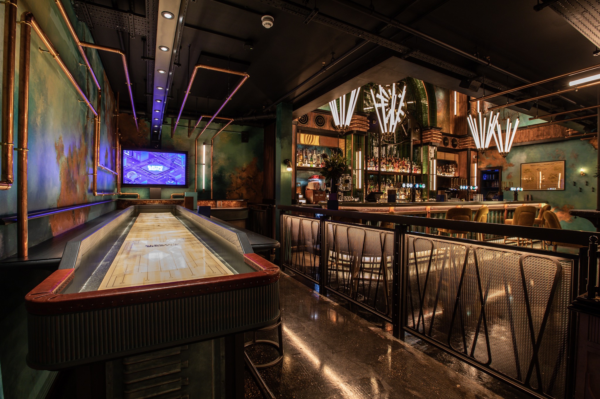 Electric Shuffle Canary Wharf Activity Bar DesignMyNight