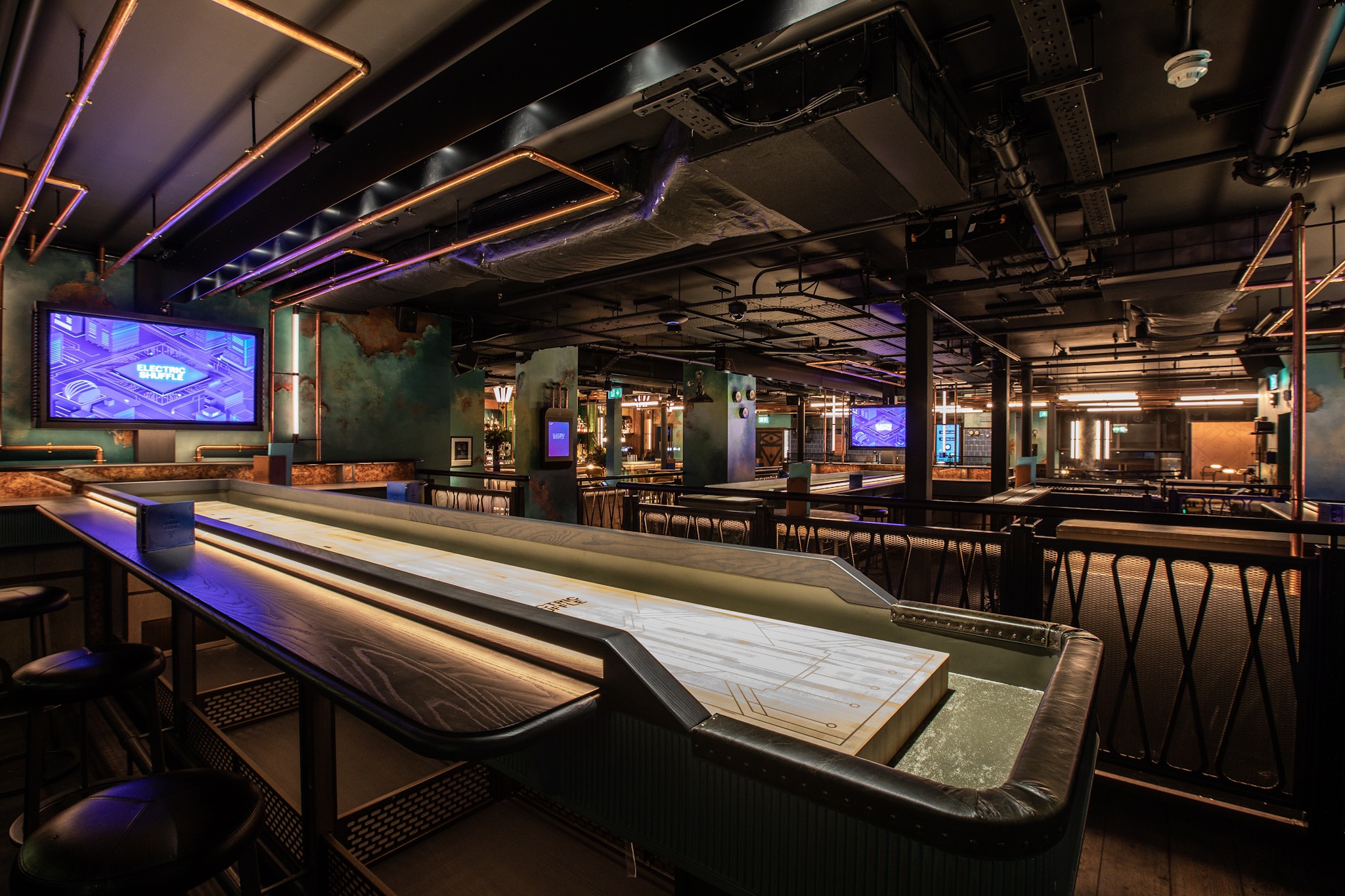 Electric Shuffle Canary Wharf Activity Bar DesignMyNight