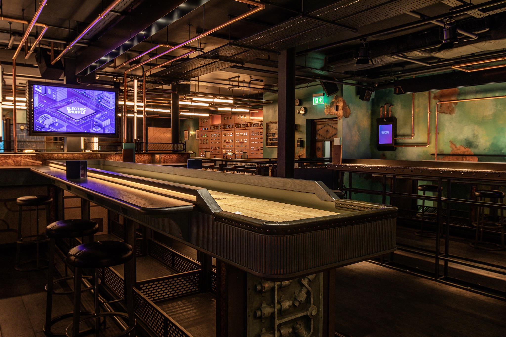 Electric Shuffle Canary Wharf Activity Bar DesignMyNight