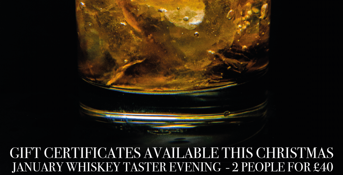 Whiskey Taster evening for 2 - £40 gift voucher
