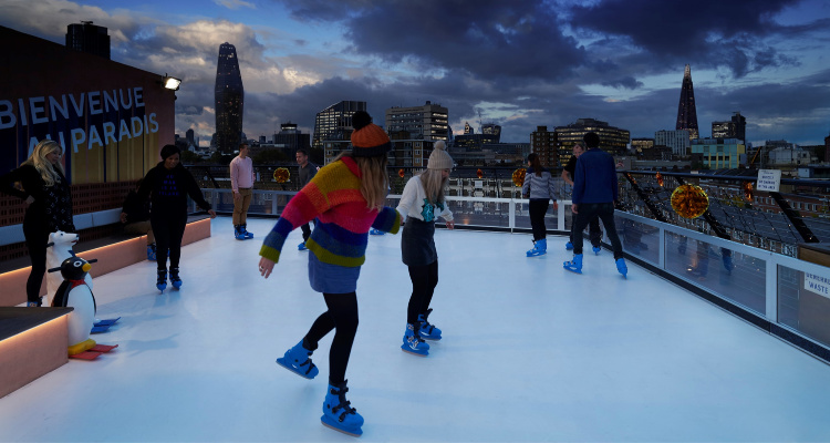 Bar Elba | Rooftop Ice Rink | DesignMyNight