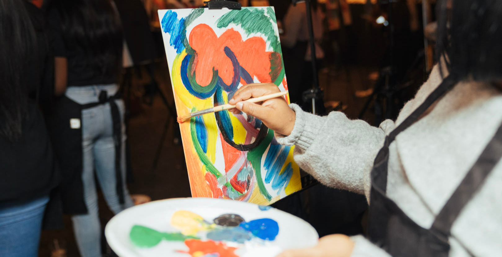 Paint & Sip BOXPARK SHOREDITCH Shoreditch, London Fun Time Partying