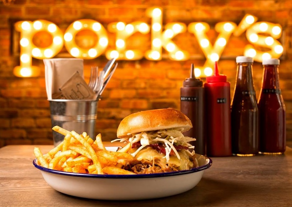 Porky's Burgers and Wings London Bar Reviews DesignMyNight