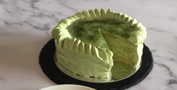MATCHA MILLE CREPE WITH SUZUE AOYAMA London