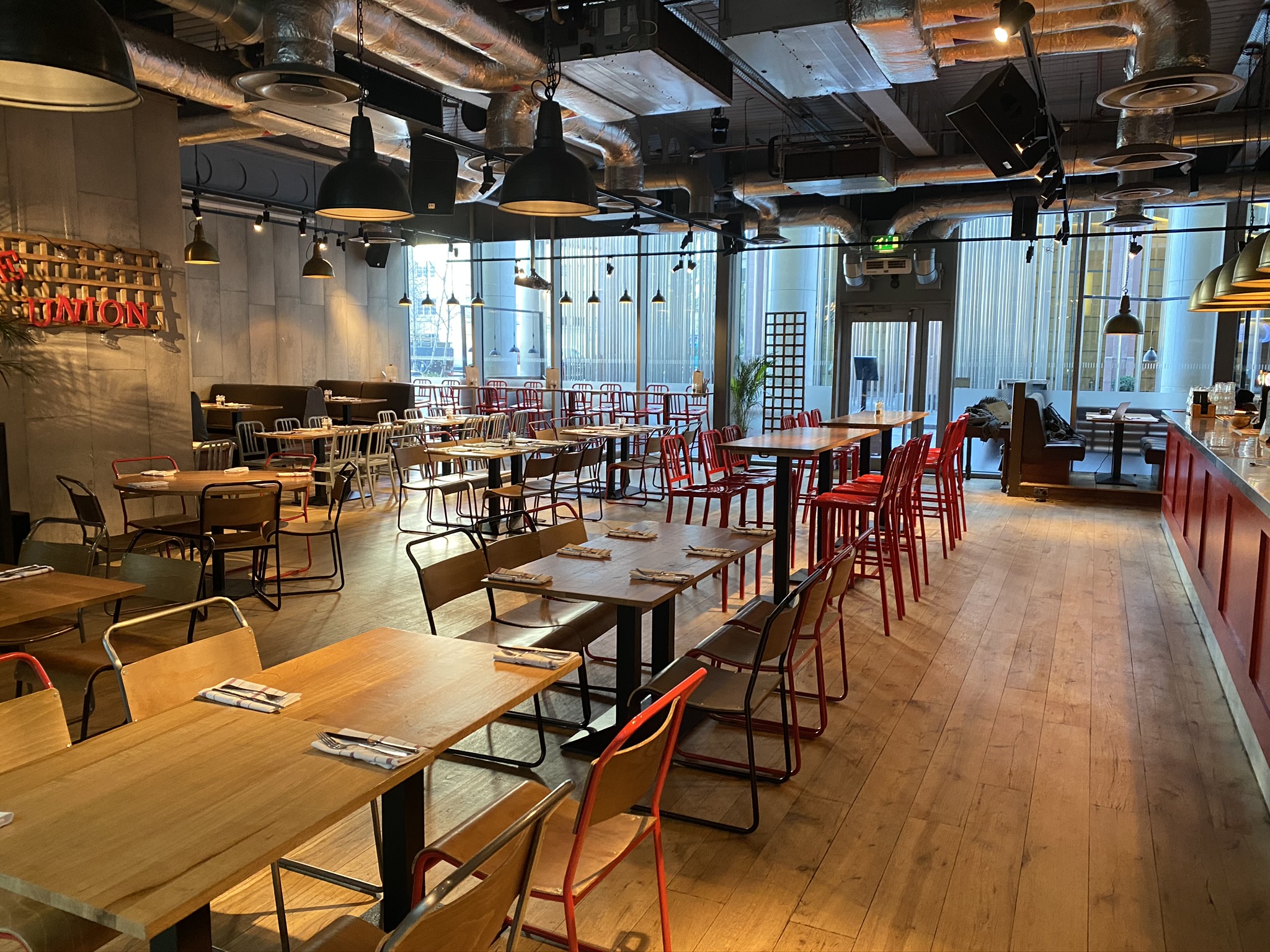 The Union Bar Regents Place London Bar Reviews DesignMyNight