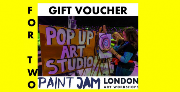 Paint Jam Gift Voucher for 2