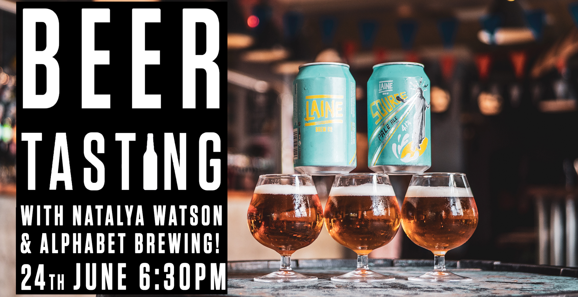 Beer Tasting Laine Brew Co! London Drinks Tasting Reviews