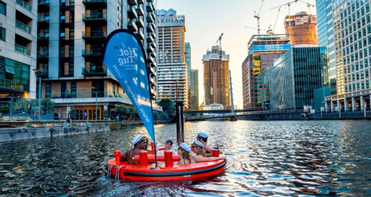 hot tub boats in london