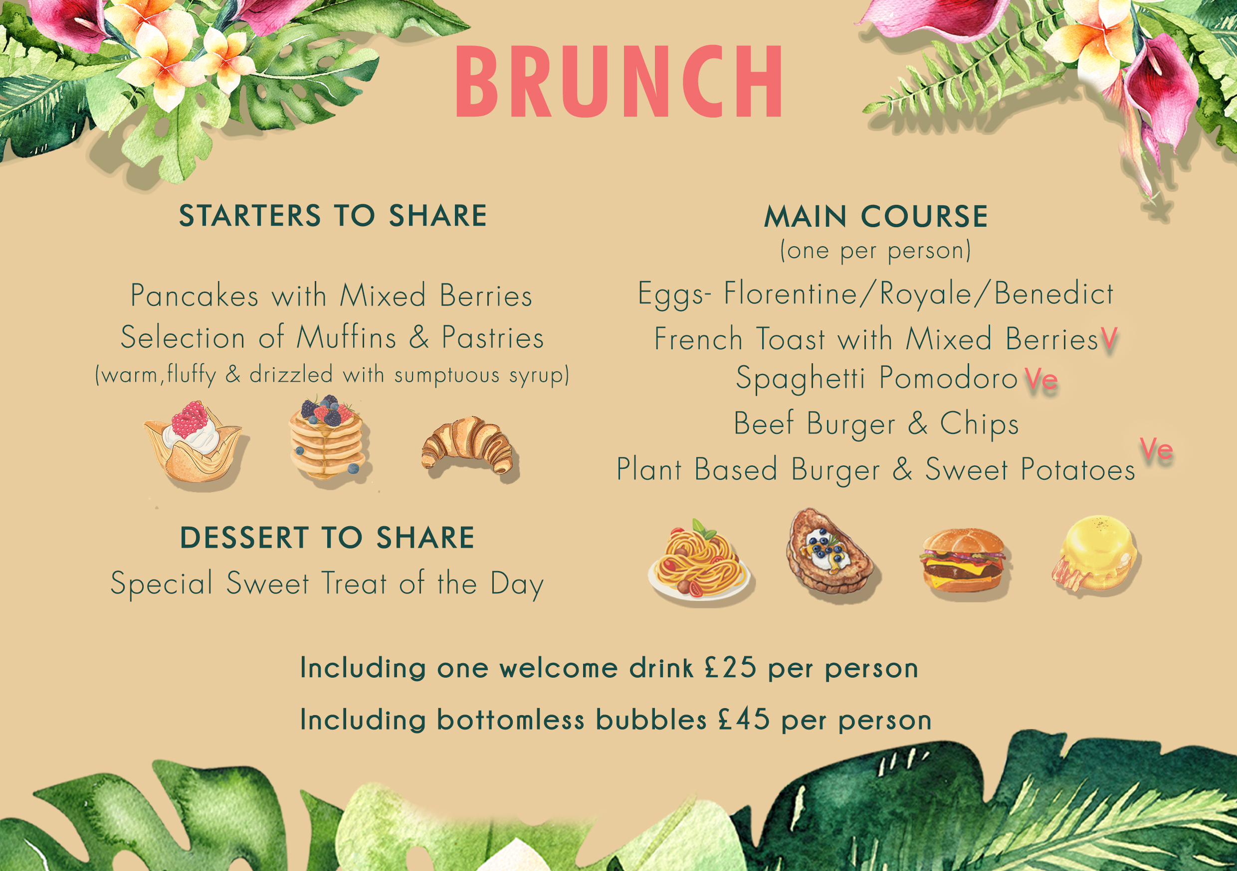 Saturday Brunch London Brunch Reviews DesignMyNight