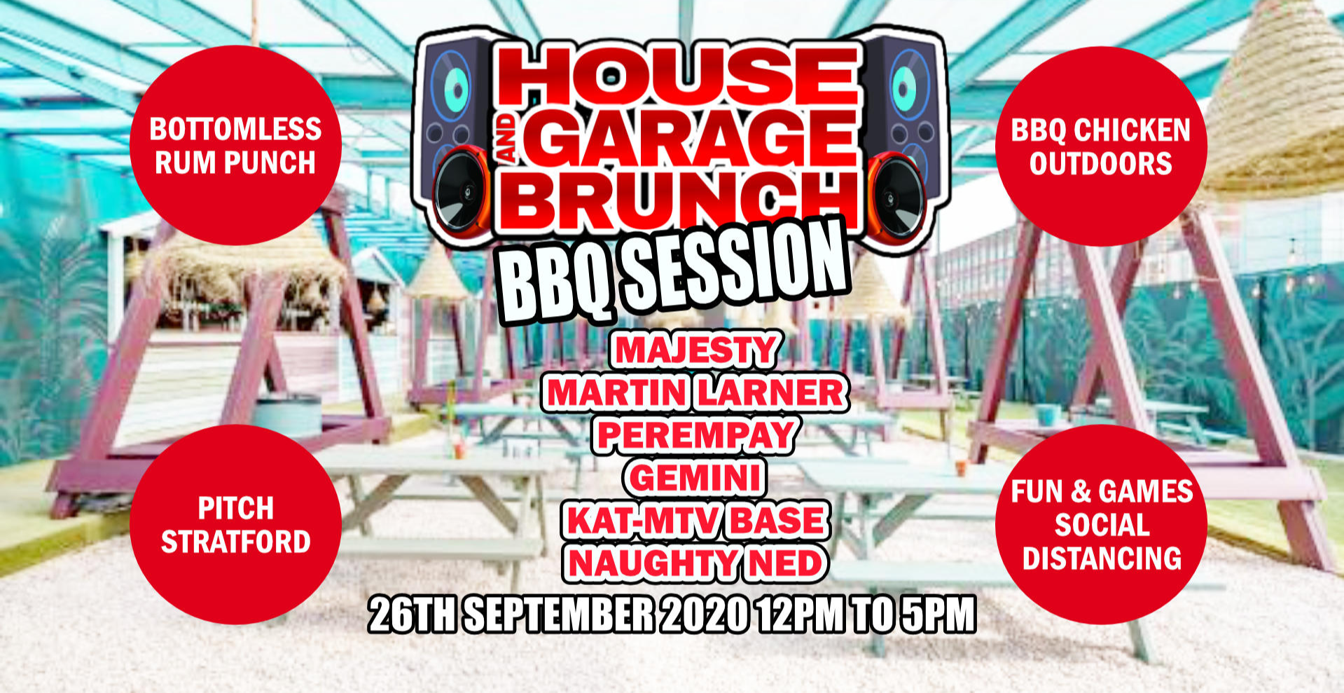 HOUSE AND GARAGE BRUNCH BBQ SESSION London Brunch Reviews DesignMyNight