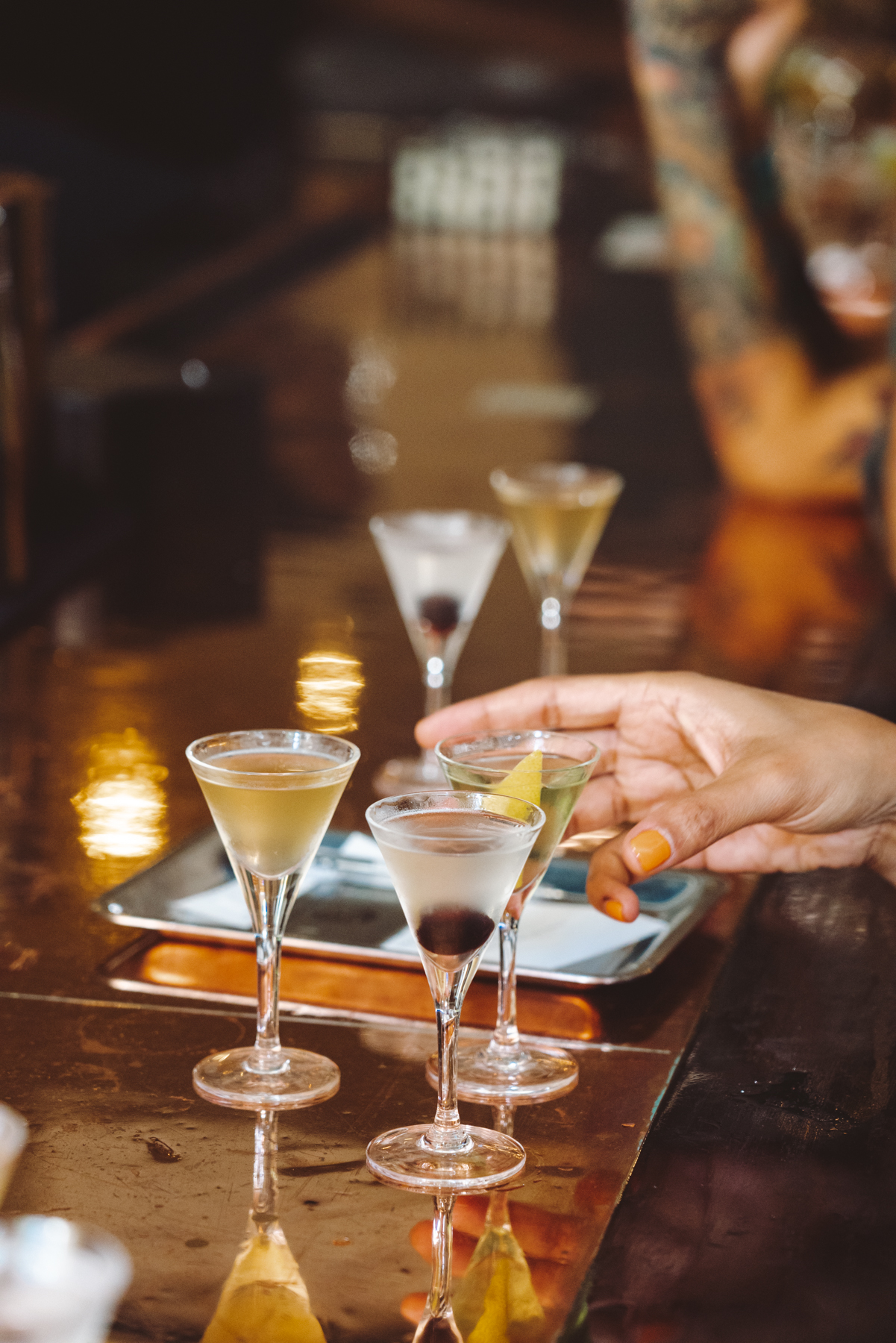 Hendrick's Gin Tini (Martini) Bar South London, London Drinks Tasting