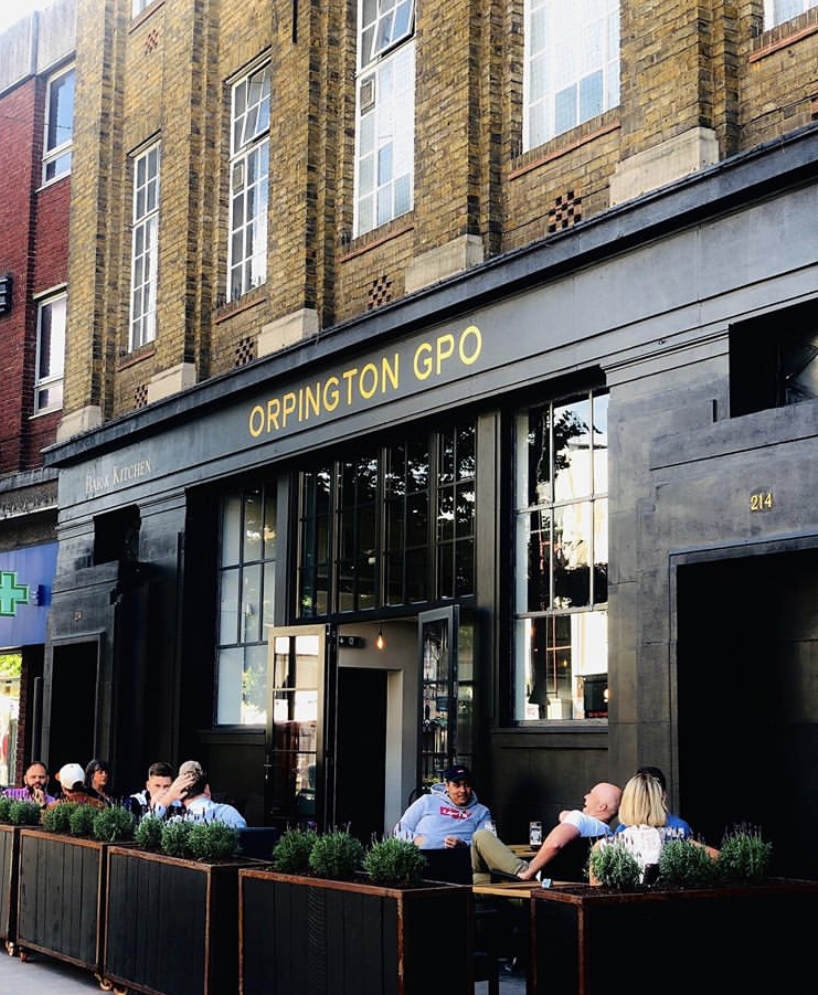 Orpington GPO High Street Cocktails and Food DesignMyNight