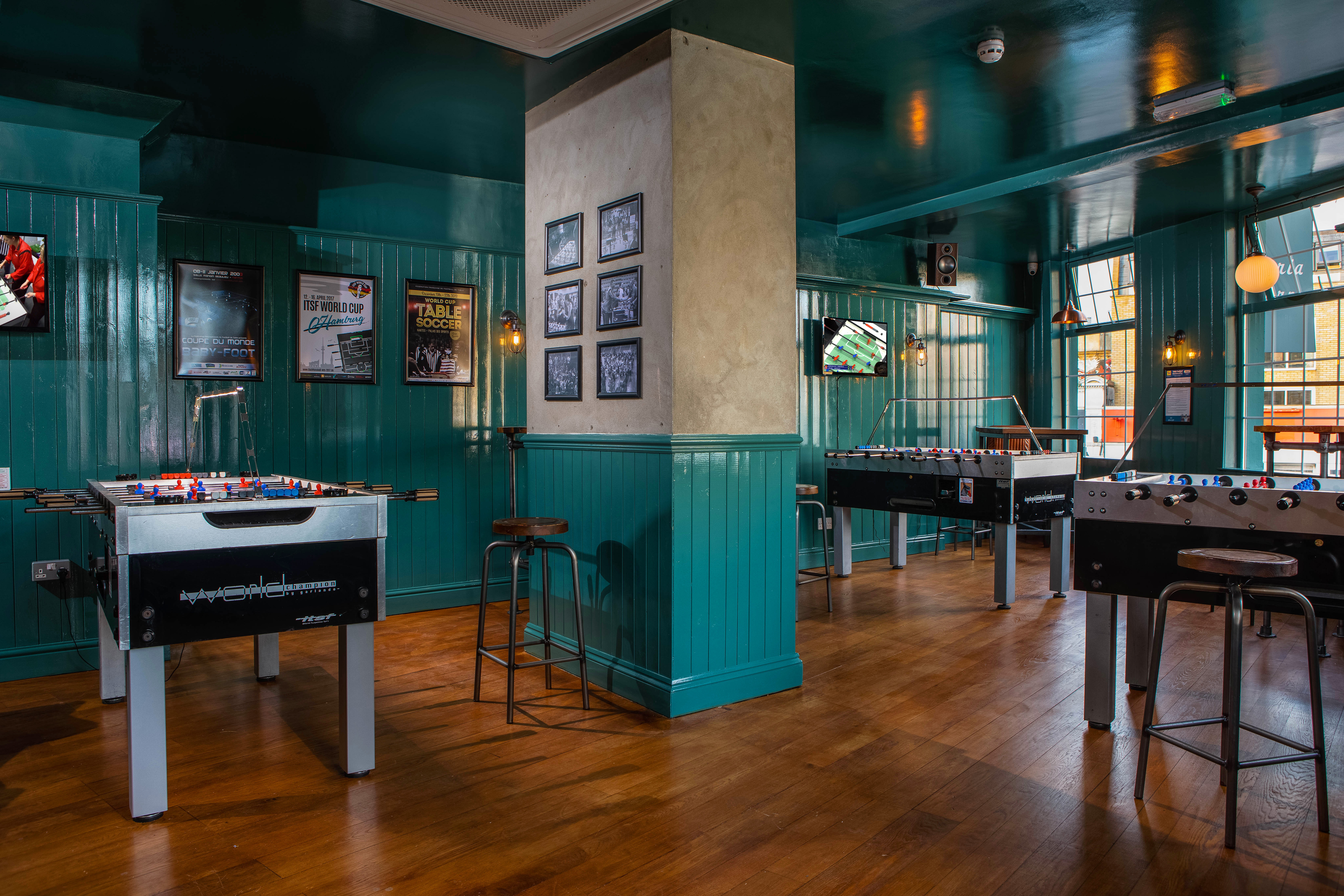 London Games Room Foosball Club DesignMyNight