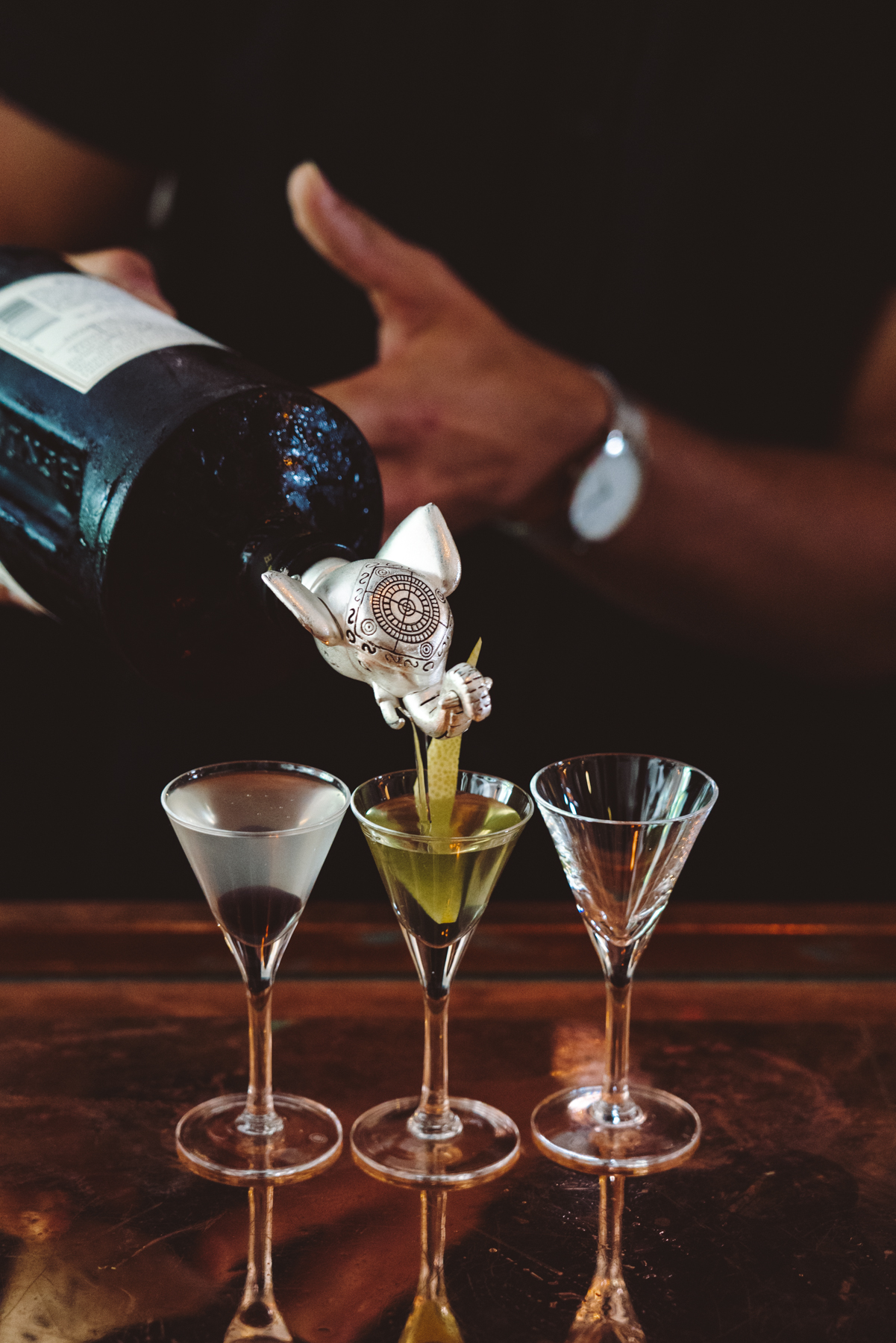 Hendrick's Gin Tini (Martini) Bar South London, London Drinks Tasting