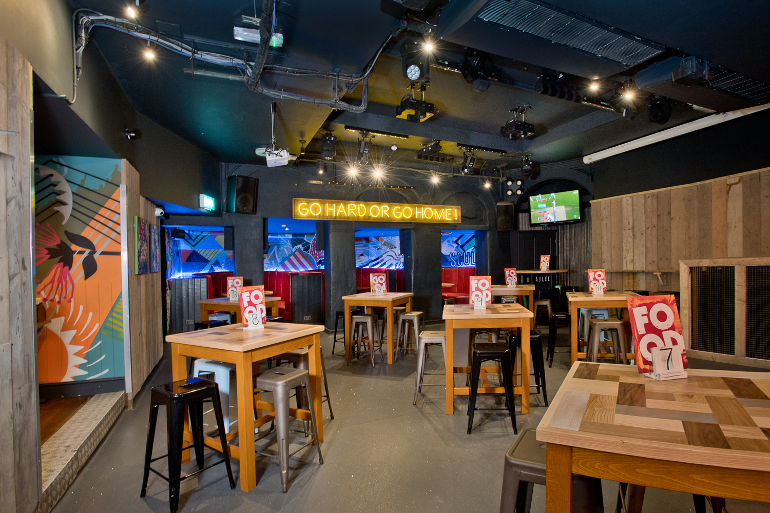 The Red Back Colourful Fulham Sports Bar DesignMyNight