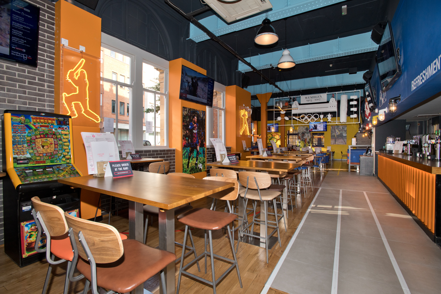 Sports Bar and Grill Marylebone Pool & Games Galore DesignMyNight