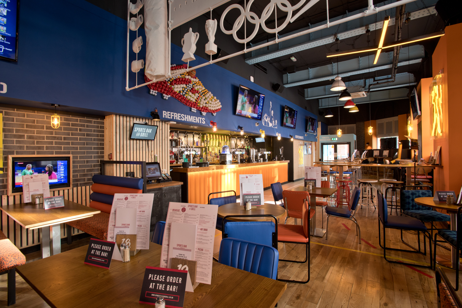 Sports Bar and Grill Marylebone Pool & Games Galore DesignMyNight