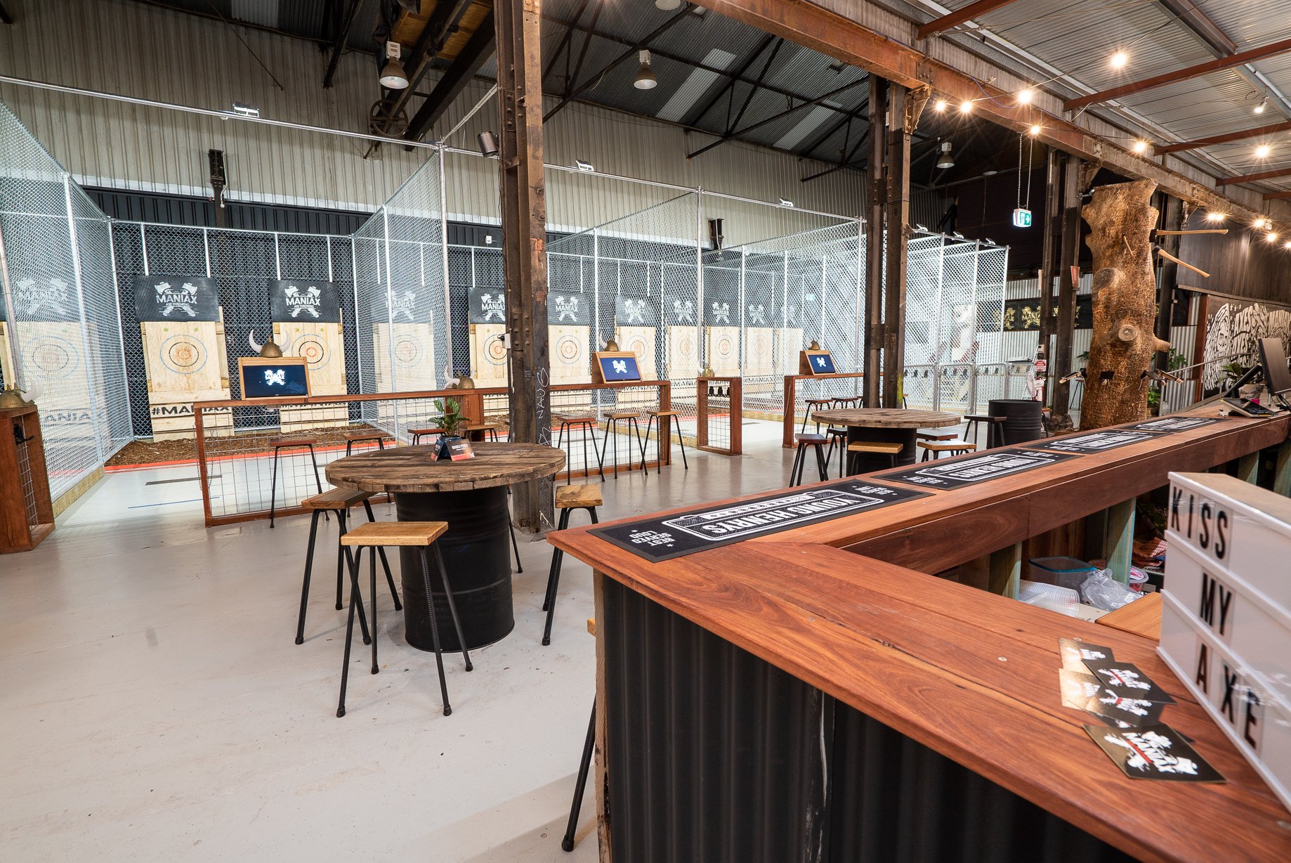 MANIAX Axe Throwing Sydney Experience Reviews DesignMyNight