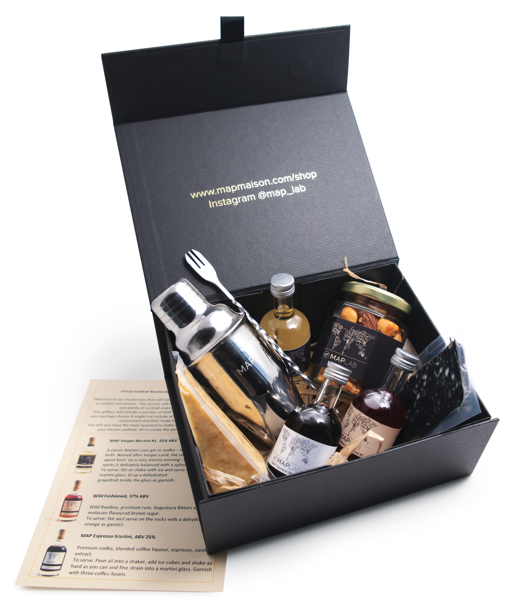 MAP Lab Premium Bottled Cocktail Gift Boxes East London, London