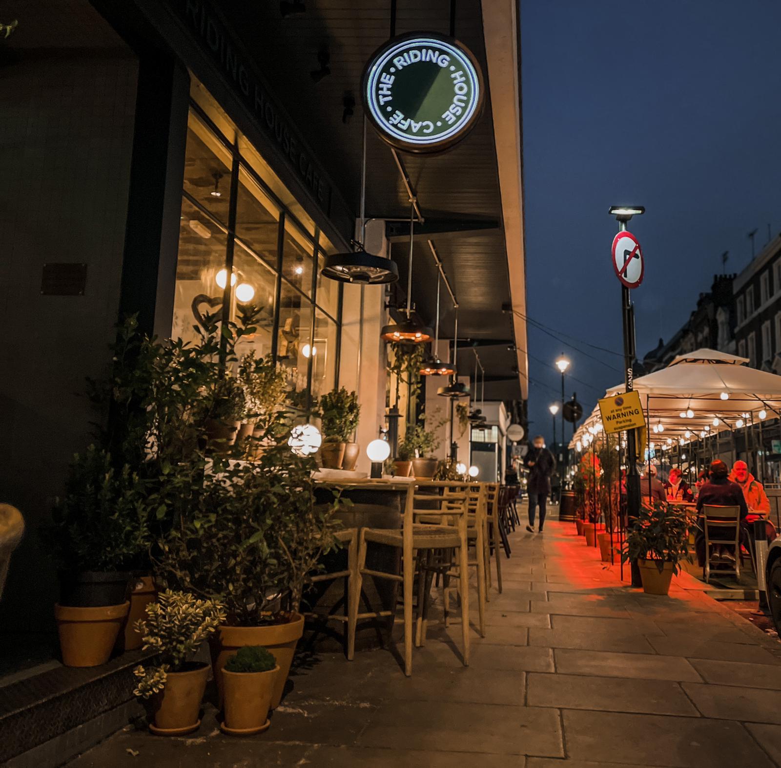 Riding House Cafe Bar Fitzrovia Great Titchfield Street London Bar