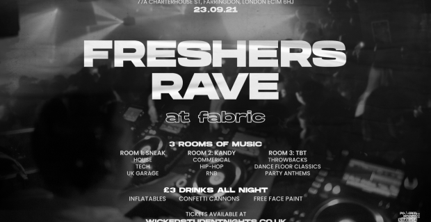 The Official London Freshers Rave 2021 @ Fabric LDN | Farringdon ...