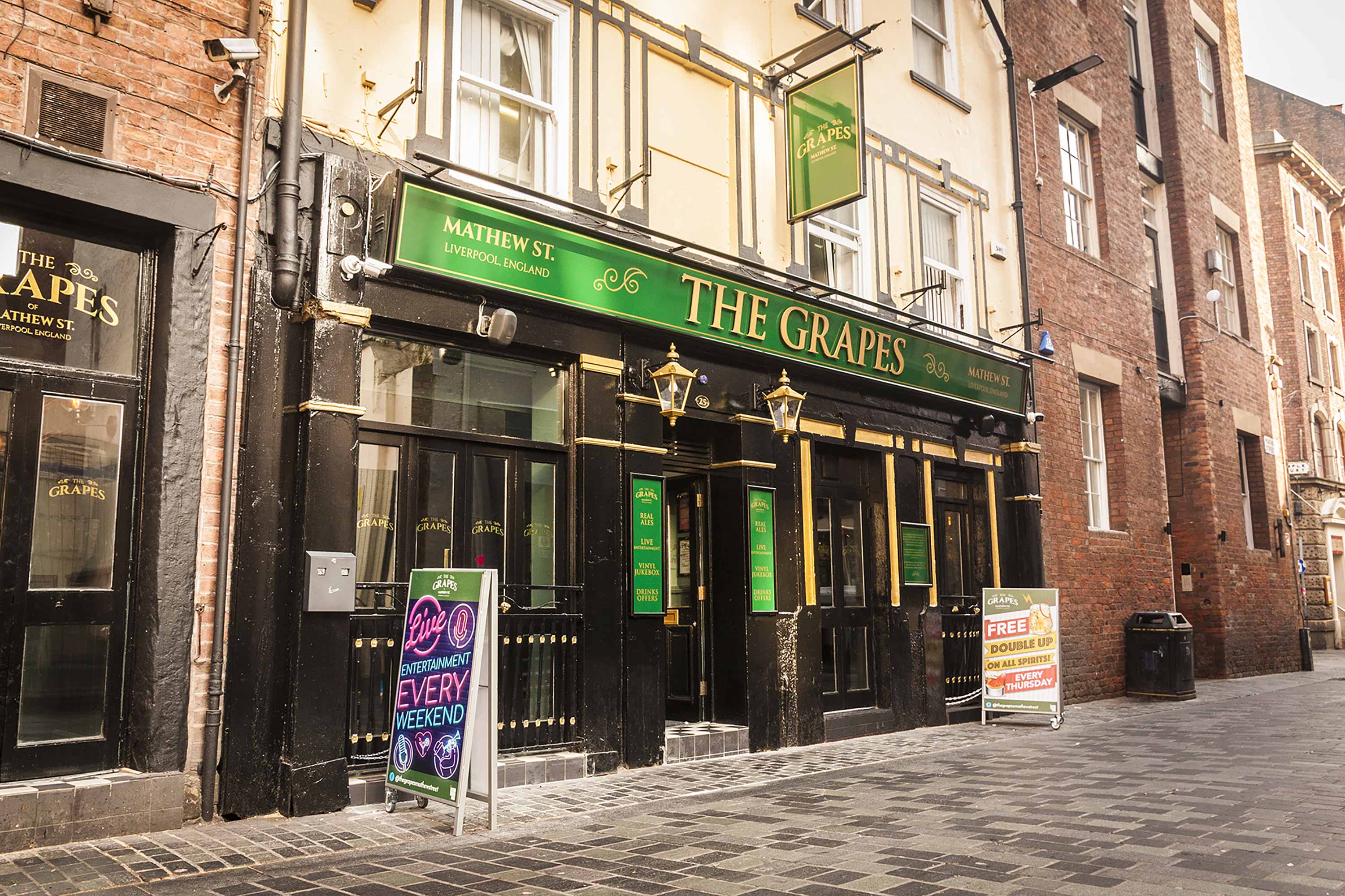 The Grapes Live Music and Karaoke in Liverpool DesignMyNight