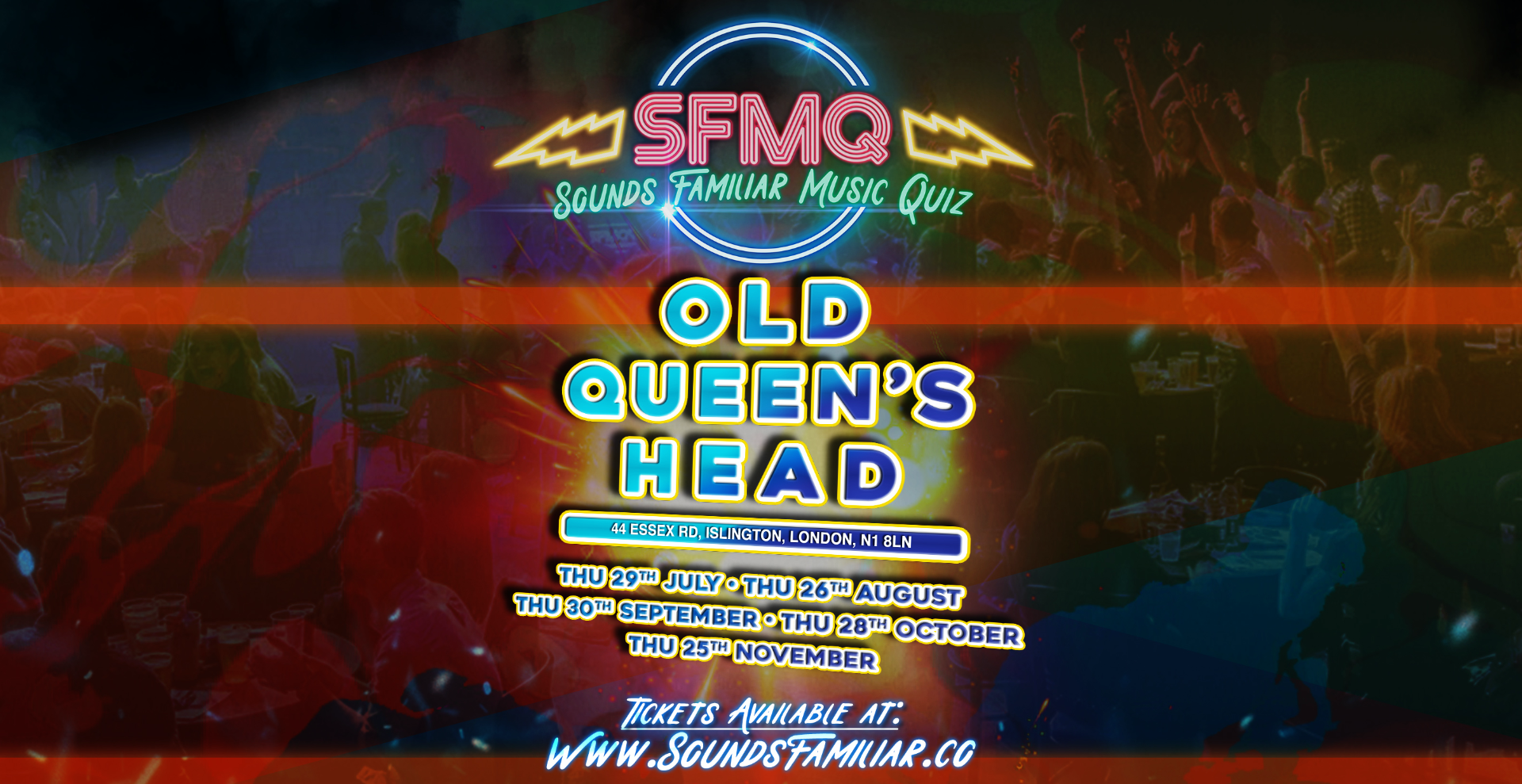 Sounds Familiar Music Quiz Angel Angel, London Fun Time Partying