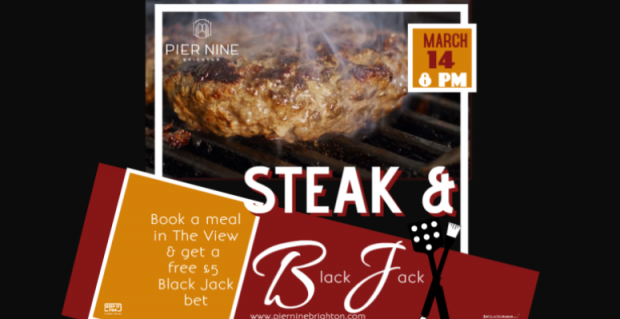 Steak & Black Jack | Town Centre, Brighton Date Night Reviews ...
