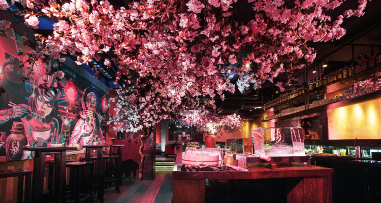 ROKA Cherry Blossom London | DesignMyNight