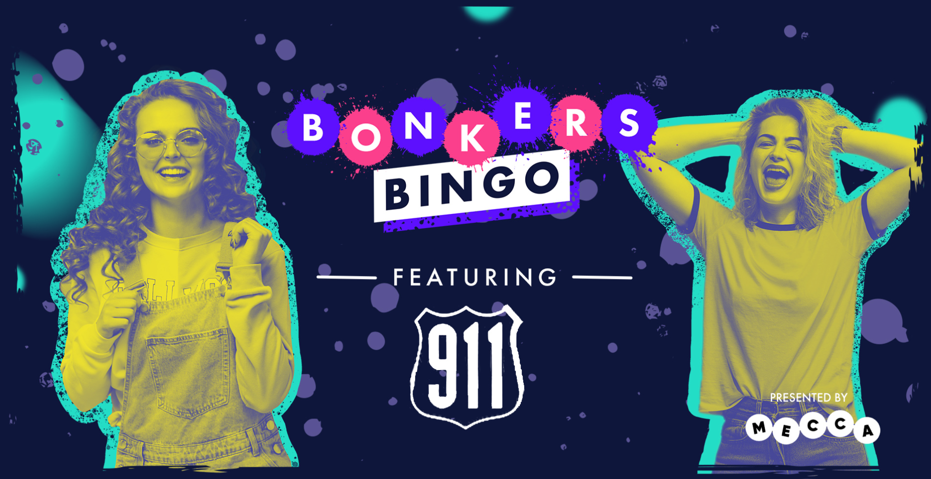 Bonkers Bingo Hull Clough Ft 911, Mecca Bingo Hull Clough Road, 29 April to 30 April