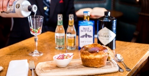 Gin tasting experience for two