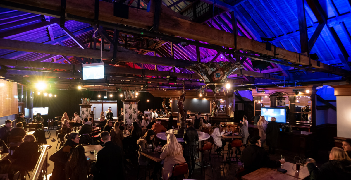 Football World Cup Screening Quayside Bar at Tobacco Dock | London Sport  Reviews