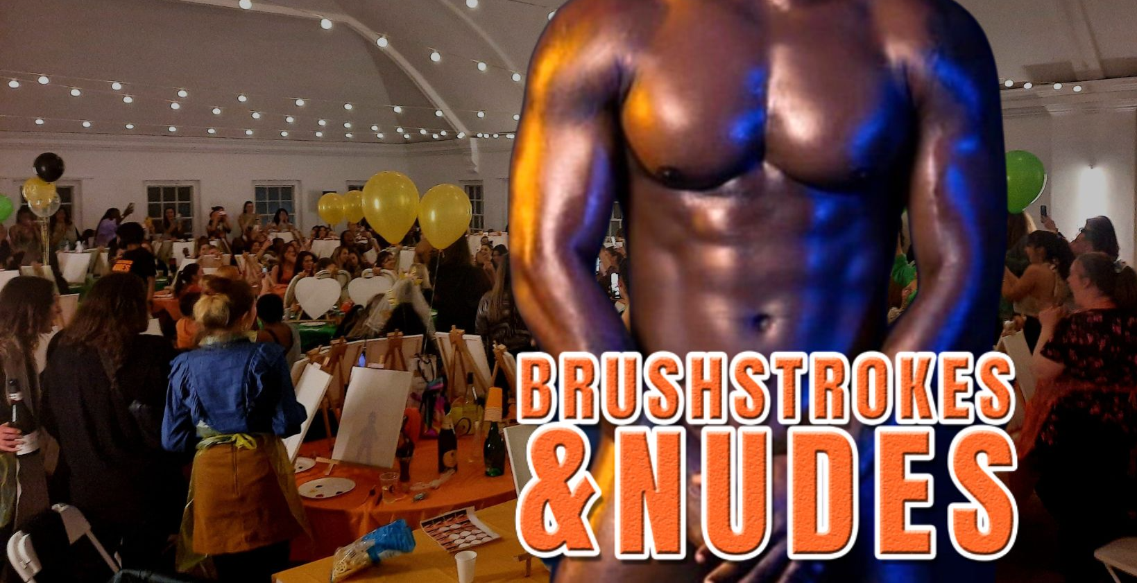 Brushstrokes and Nudes Sip & Paint BYOB