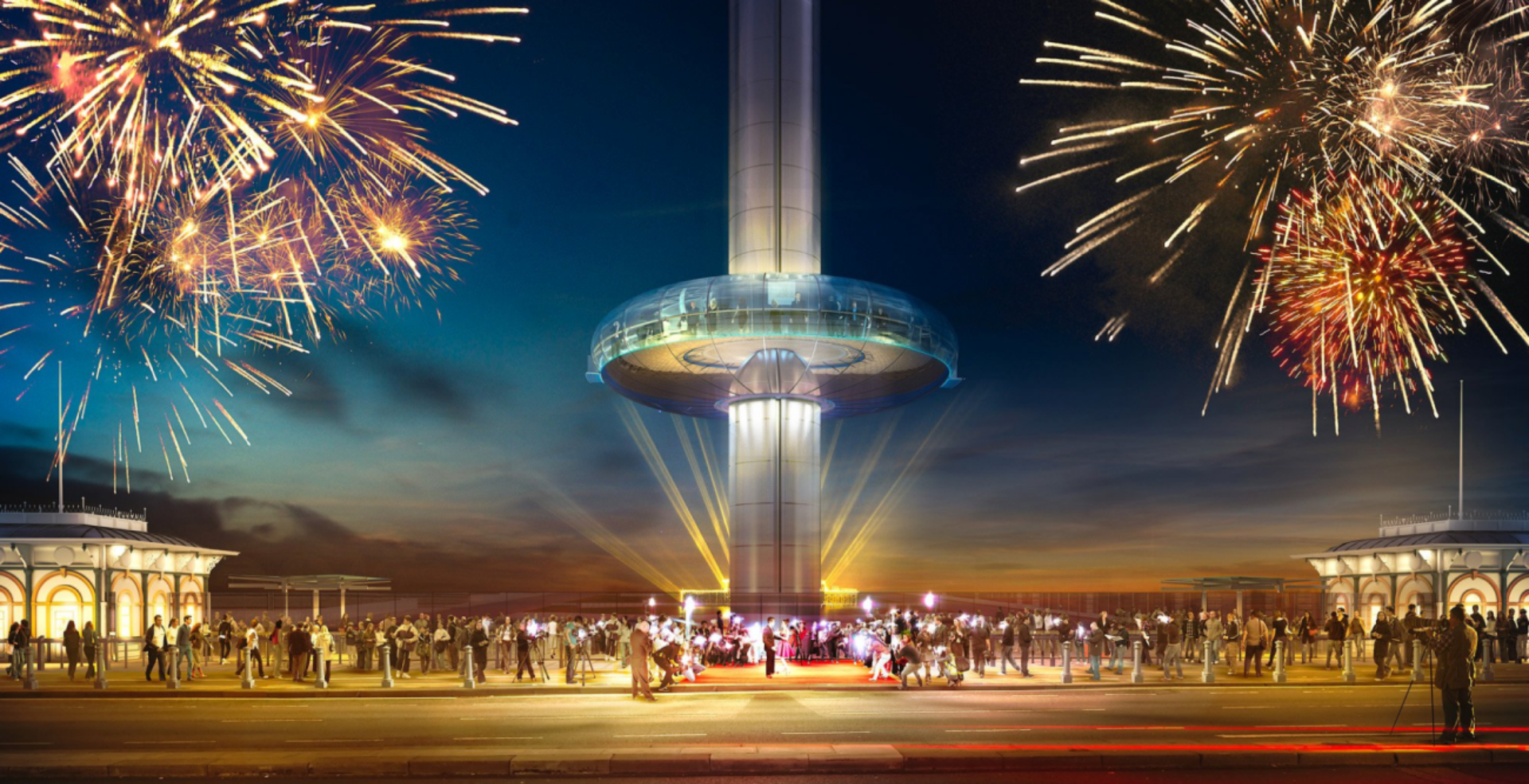 English Disco Lovers' New Year's Eve Sky Party | Beachfront, Brighton New  Years Eve Party Reviews | DesignMyNight