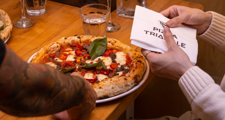 Pizza Triangle Hackney Bottomless Brunch | DesignMyNight