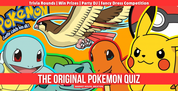 The Original Pokemon Quiz | Brixton, London Quiz Night Reviews ...