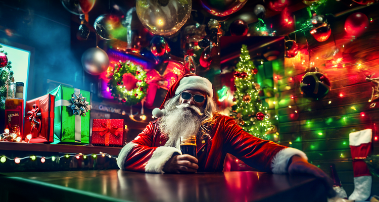 Humbug Christmas Pop-Up Immersive Bar | DesignMyNight