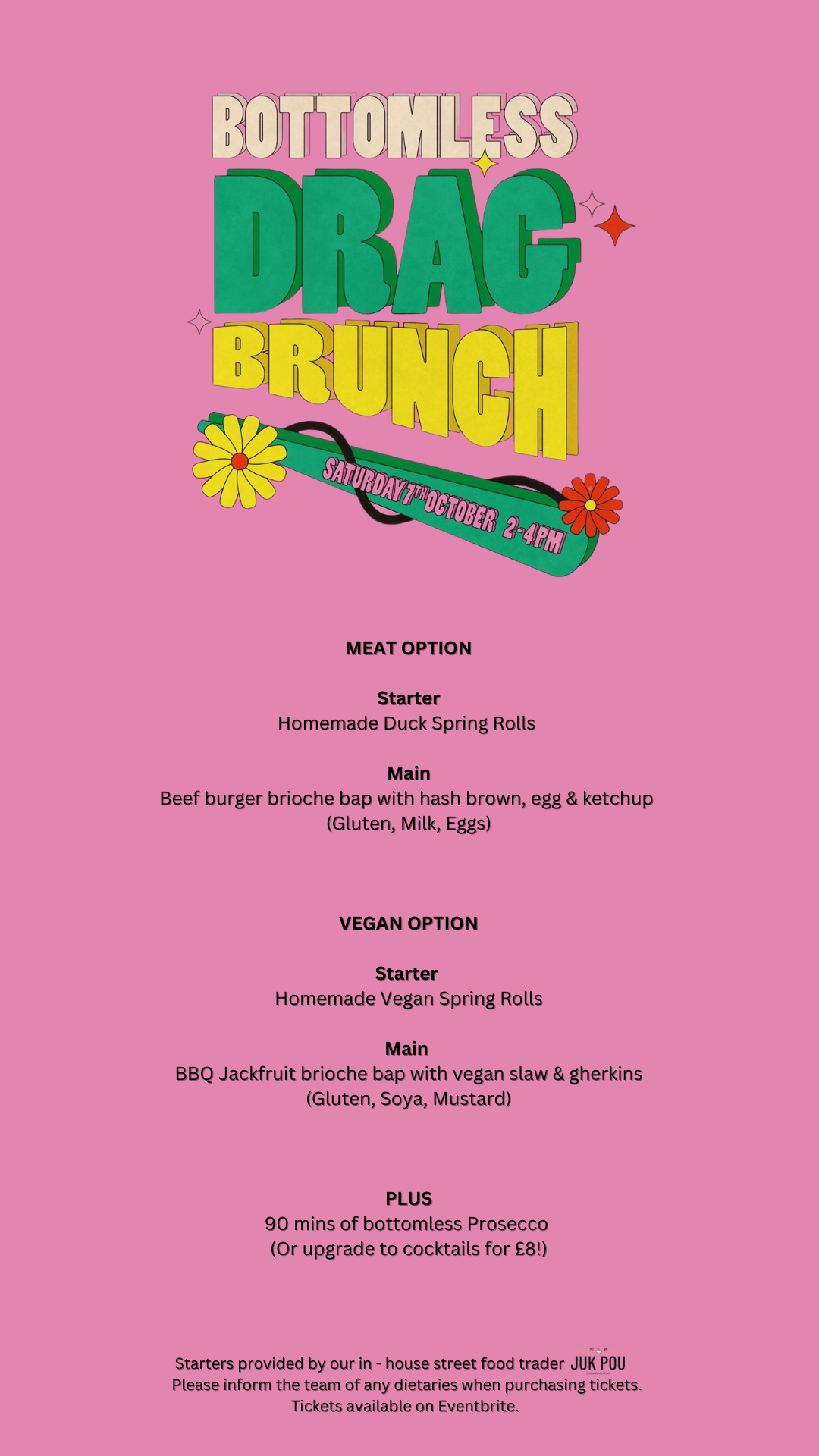 Drag Brunch Canning Town, London Bottomless Brunch Reviews