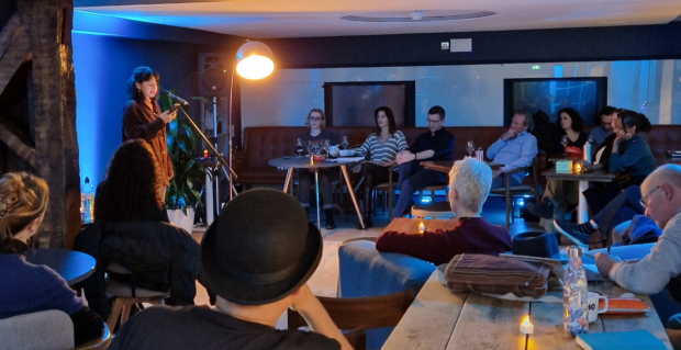 Cosmic Pumpkin Poetry Open Mic Night