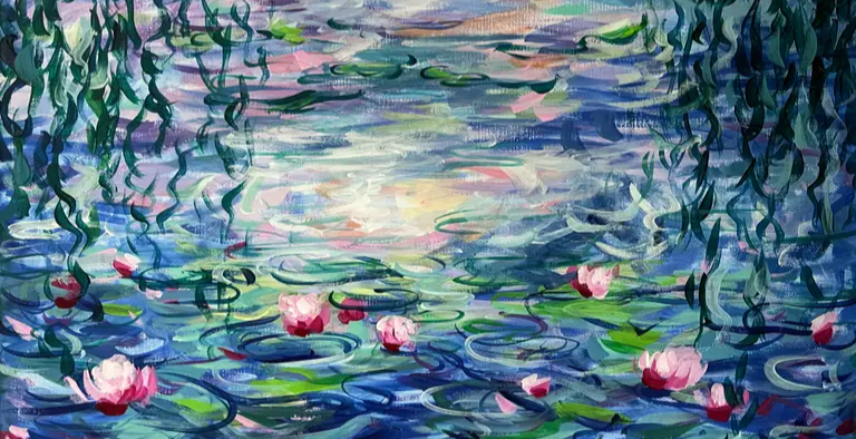 Paint A Pic: Water Lilies