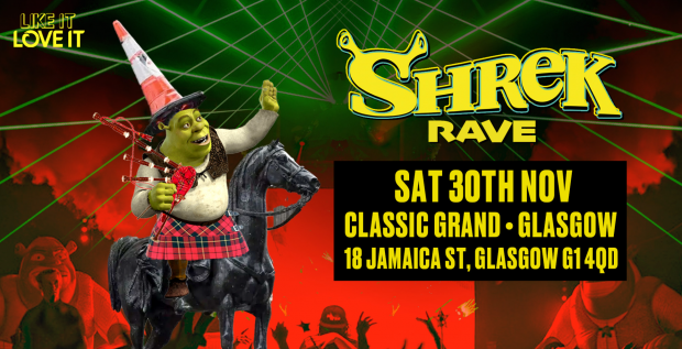 Shrek Rave Is Coming To Glasgow! | Glasgow City Centre, Glasgow ...