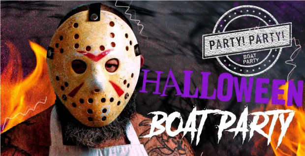 Party Party Halloween Boat party + free after party