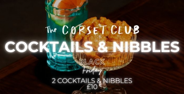 🎁 2 Cocktails & Nibbles Voucher 🎁