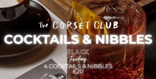 🎁 Cocktails & Nibbles Gift Voucher - £20 🎁