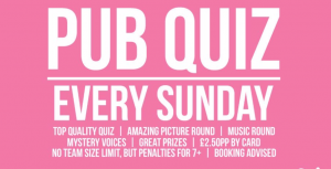 Sunday Pub Quiz
