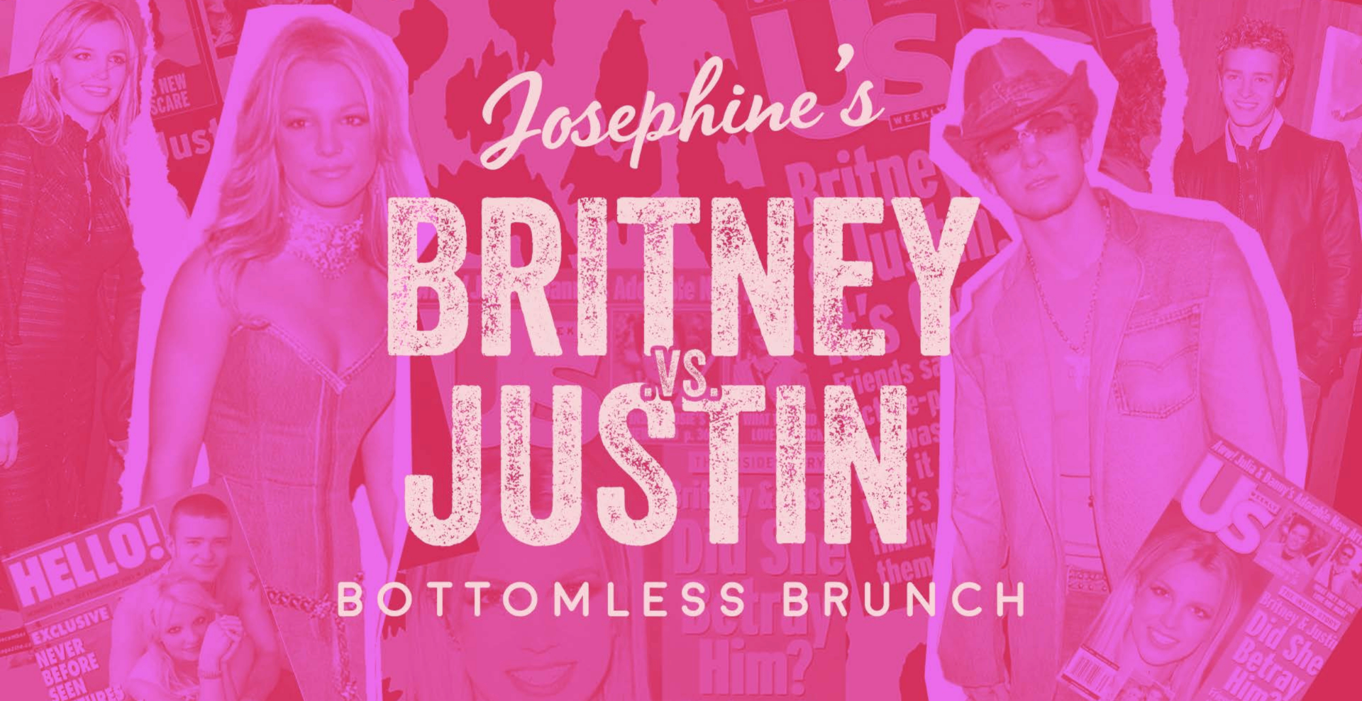 Britney vs Justin Bottomless Brunch