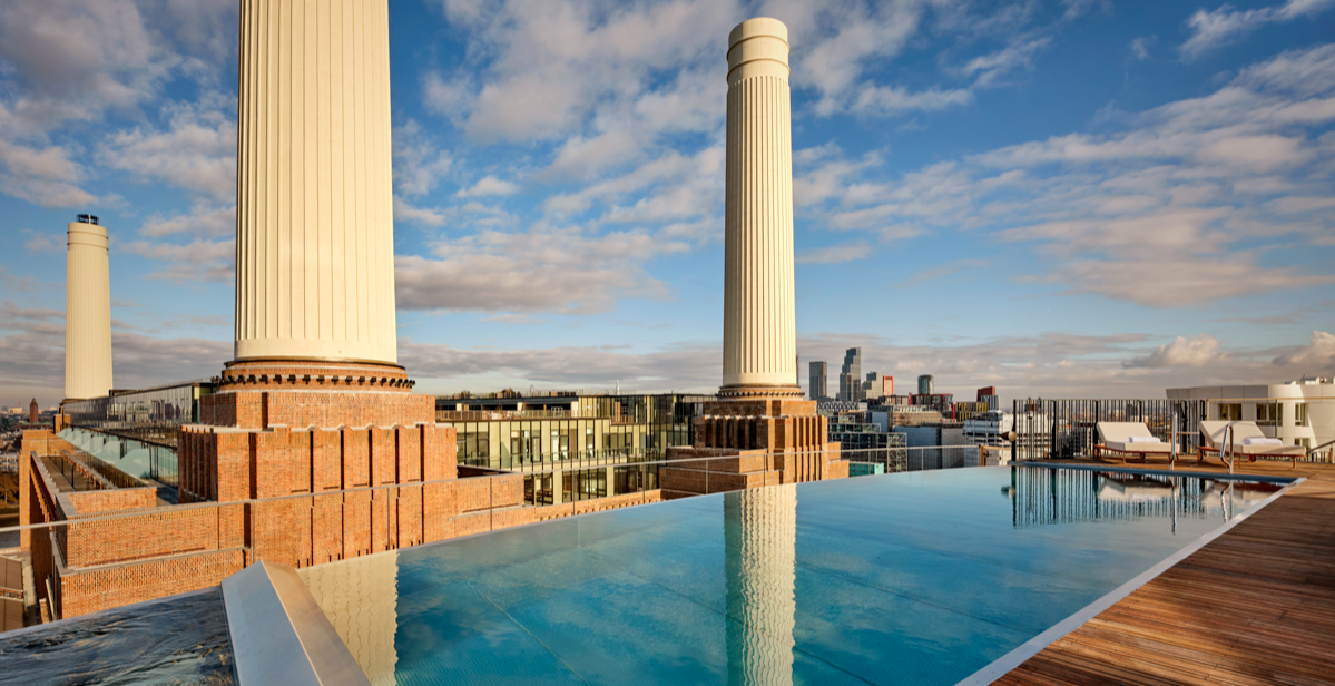 Aqua Aerobics on art'otel Rooftop